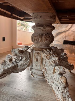 Mesa colonial francesa 1900 VENDIDA MARI ANGELES