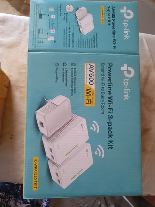 Kit TP-Link AV600 Powerline Wifi x3