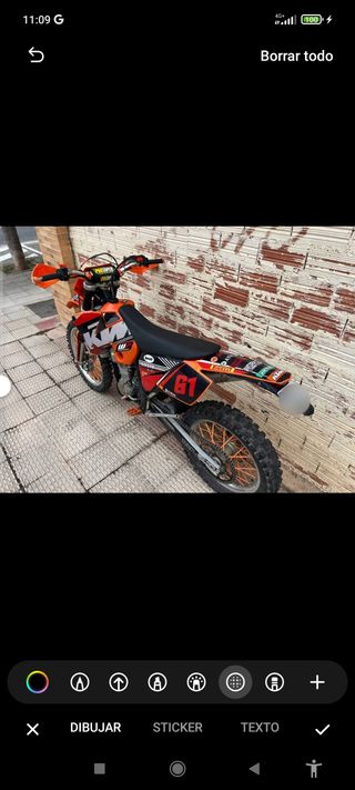 KTM EXC 250 F Enduro