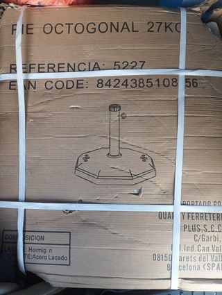 Parasol 2.5m + pie de parasol