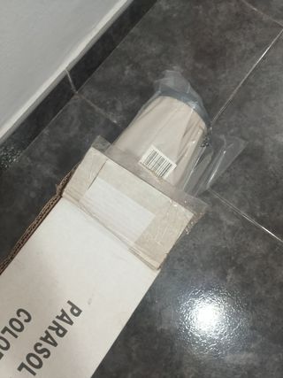 Parasol 2.5m + pie de parasol