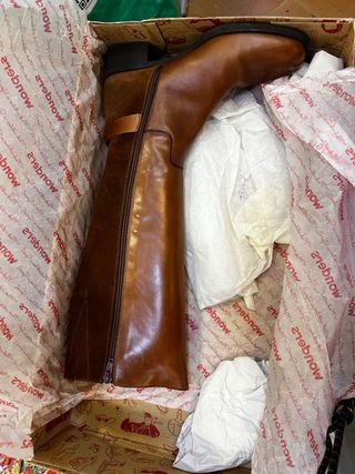 Botas altas marrones