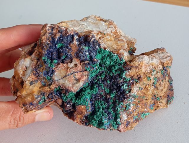 Malachite e azzurrite