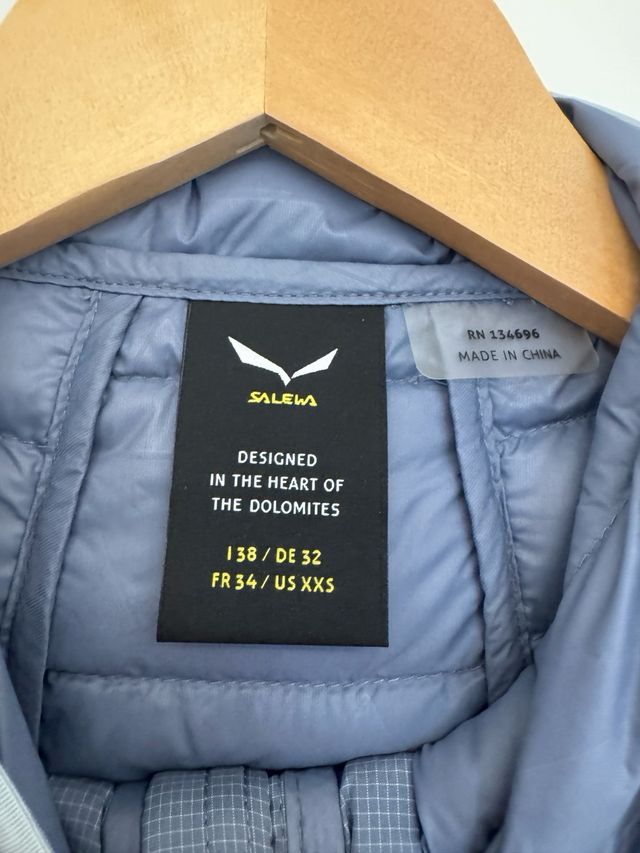 Giacca Salewa antivento Grigio Blu