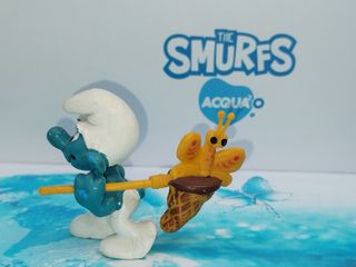 Puffi Puffo Farfalla 40209 Butterfly Catcher Var.