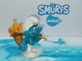 Puffi Puffo Farfalla 40209 Butterfly Catcher Var.