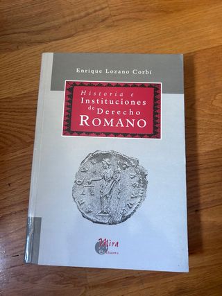 Historia e Instituciones de Derecho Romano (Spa...