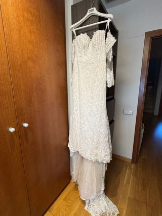 Vestido novia Rosa Clará Vernice