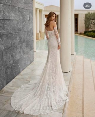 Vestido novia Rosa Clará Vernice