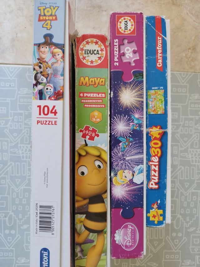 Puzzles infantiles pack 4
