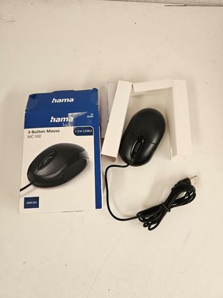 Ratón Hama USB - Negro