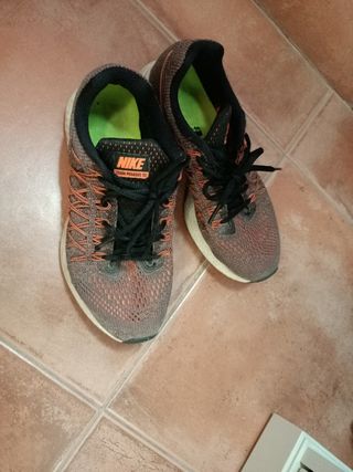 Zapatillas Nike Pegasus 37.5 Gris/Naranja
