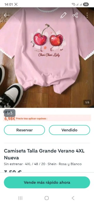 Pack varias prendas talla grande mujer.