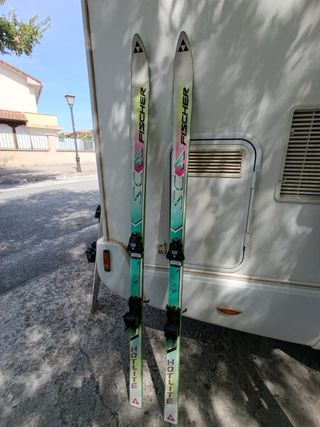 Esquís Fischer y Head usados