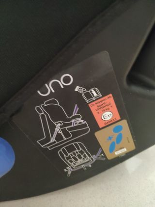 Silla coche Wob Uno. Grupo 1 (9-18kg) 