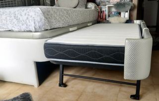 Cama nido 90x190 cm, canapé abatible. 