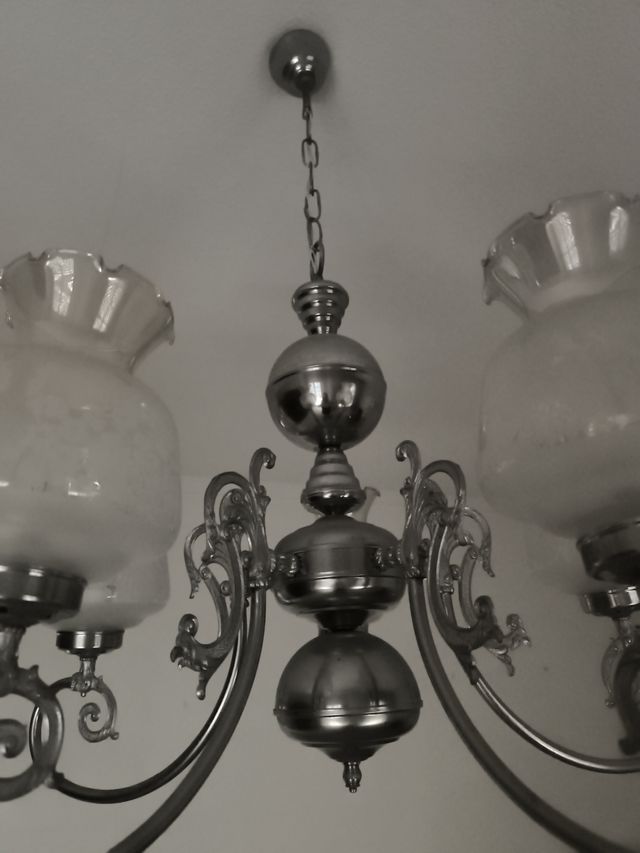 Lampara vintage 5 brazos