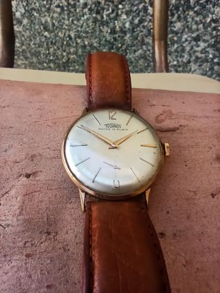 🇨🇭RELOJ TECHNOS 15 RUBIS🇨🇭