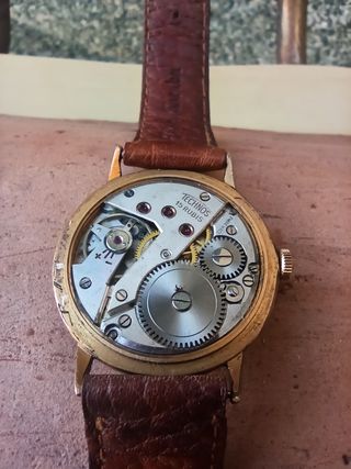 🇨🇭RELOJ TECHNOS 15 RUBIS🇨🇭