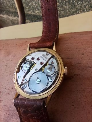 🇨🇭RELOJ TECHNOS 15 RUBIS🇨🇭