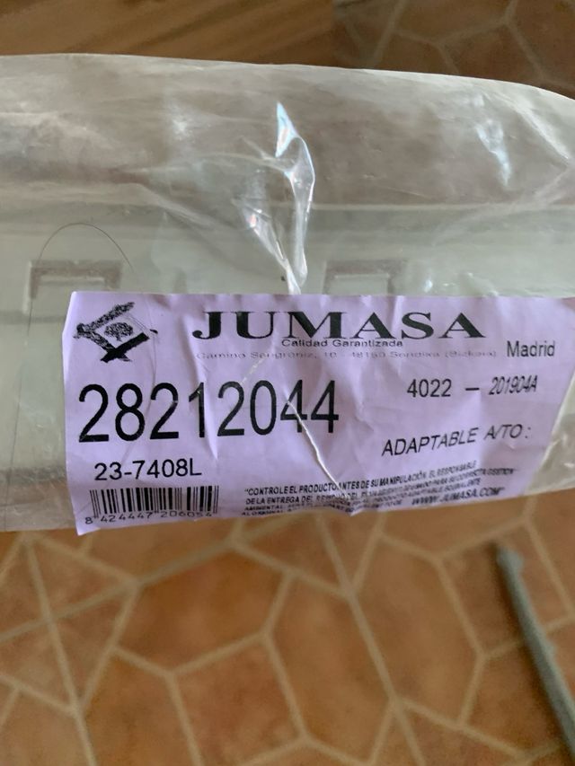 Molduras paragolpes Mercedes Clase E W211