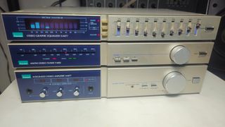 Sansui: ecualizador, sintonizador y amplificador