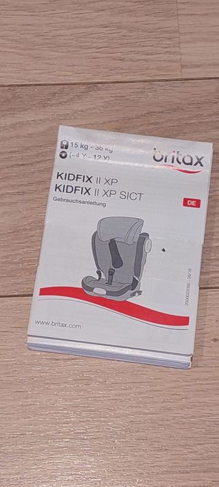 Silla Coche Römer Kidfix II XP SICT