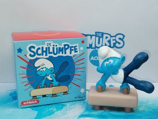 Puffi Puffo Ginnasta Cavallo Maniglie McDonald's