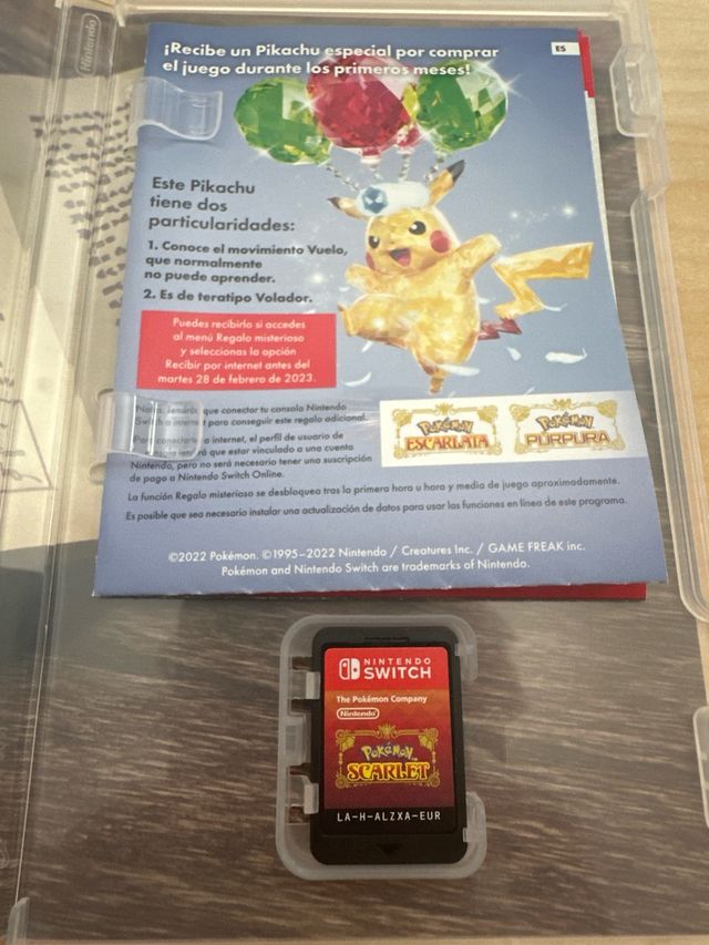 Pokémon Escarlata - Nintendo Switch