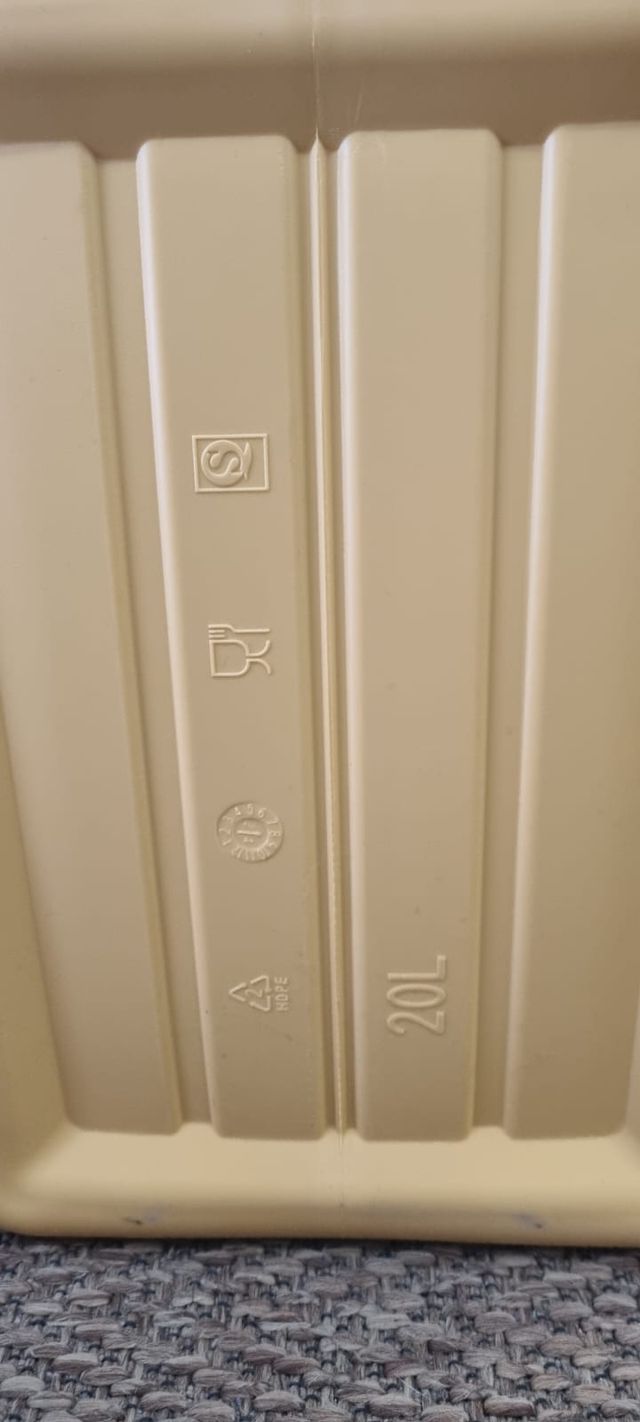 Depósito agua 20L camper sin BPA