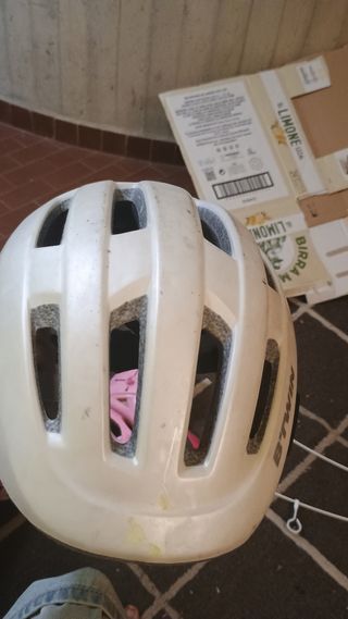 Casco donna bianco taglia M