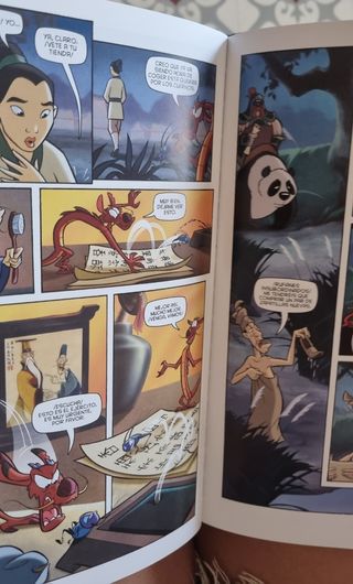 Libros Aladdin y Mulán tapa dura