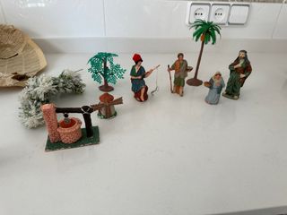 Belén figuras vintage