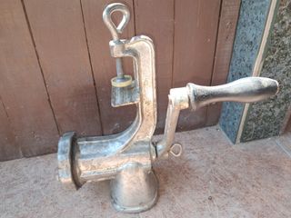 Picadora manual carne - Antigüedad