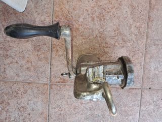 Picadora manual carne - Antigüedad