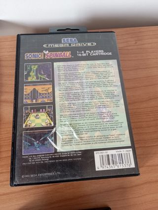 Sonic Spinball Sega Mega Drive