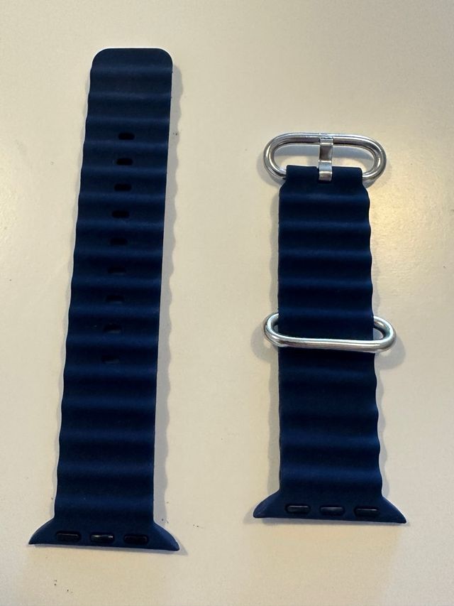 Correa oceanica Apple Watch azul - Nueva