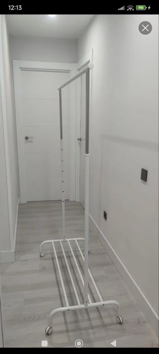 Perchero IKEA RIGA blanco