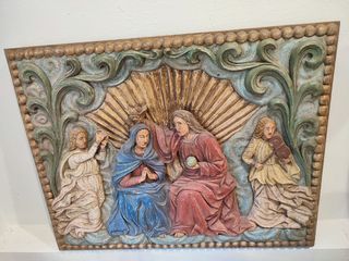 Relieve talla madera