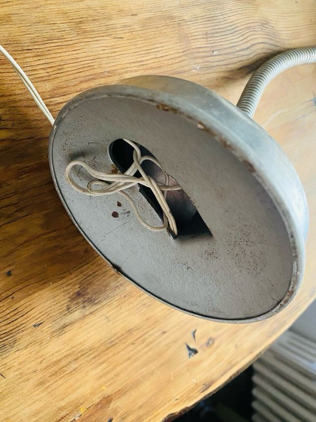 Lampada Antiga/Lampada flexo antica degli anni '50/'60