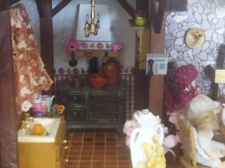 Casa muñecas artesanal