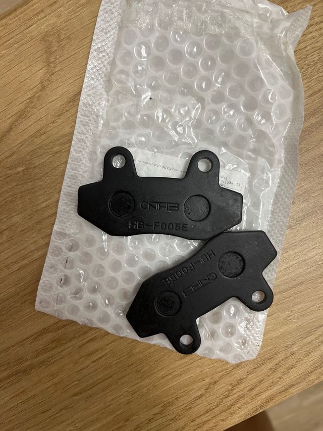 Pastillas freno disco GY6 - Nuevas