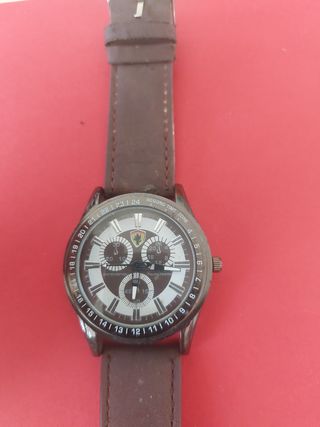 Relógio Masculino - Couro Marrom