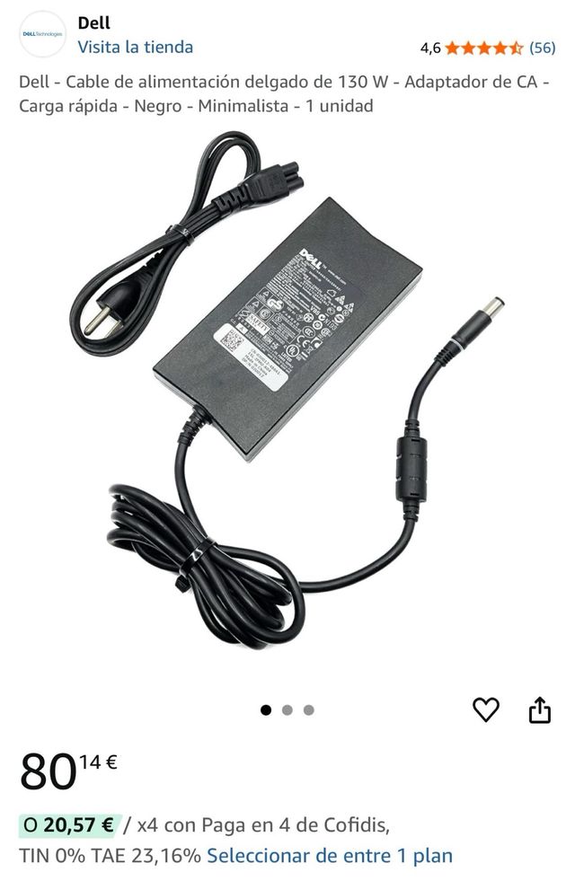 Cargador Dell DA130PE1-00