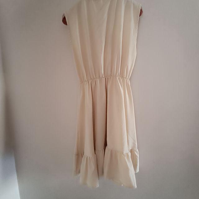 Vestito estivo beige donna