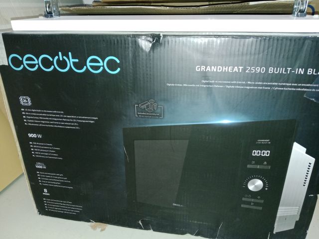 Microondas Cecotec 39x39cm