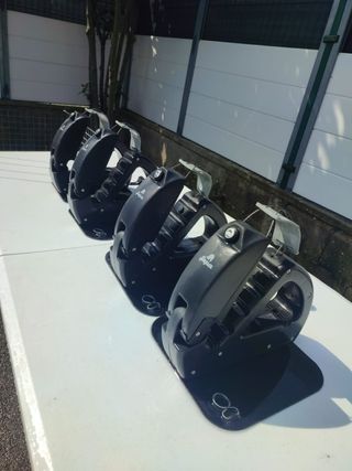 Bacas imán snowboard - 4 unidades con cerradura