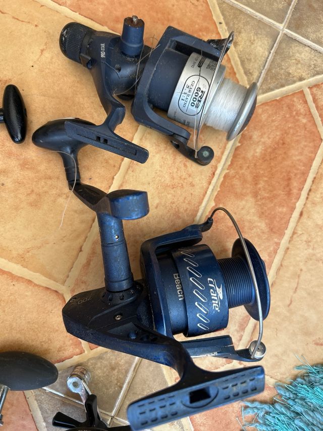 5 Carretes Pesca - Repuestos