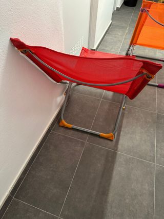 2 Sillas Plegables Playa/Camping