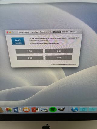 iMac Apple Plata - Perfecto estado